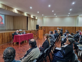 El conversatorio sobre la política exterior de Rusia celebrado en Lima El conversatorio sobre la política exterior de Rusia celebrado en Lima